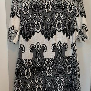 Kensie black/white dress